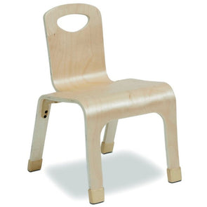 Playscapes One Piece Wooden Low Teacher Chair - Educational Equipment Supplies