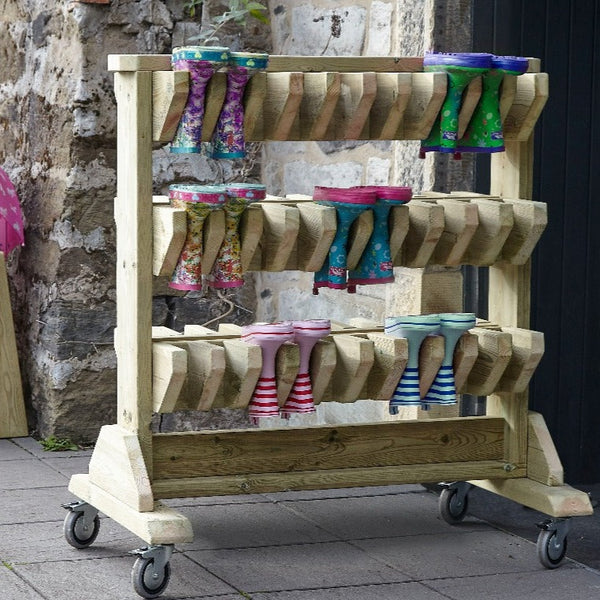 Playscapes Outdoor Double-Sided Welly Storage