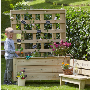 Playscapes Outdoor Mobile Planter With Trellis Playscapes Outdoor Mobile Planter With Trellis | outdoor furniture | www.ee-supplies.co.uk