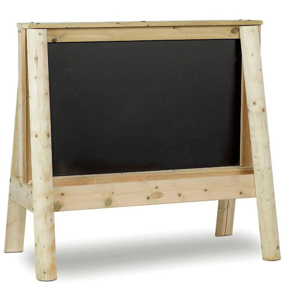 Playscapes Outdoor Wooden Large Easel (Chalkboard) - Educational Equipment Supplies