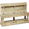 Playscapes Outdoor Wooden Large Messy Bench - Educational Equipment Supplies