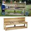 Playscapes Outdoor Wooden Five Station Kitchen - Educational Equipment Supplies