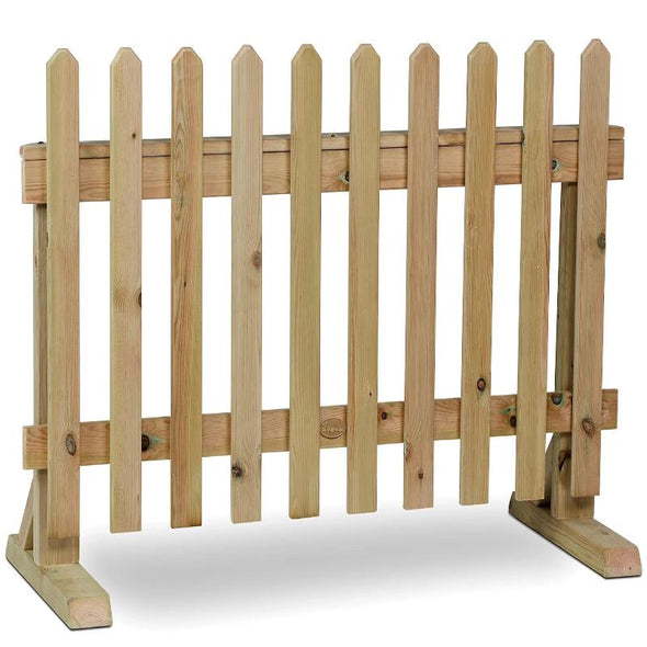 Playscapes Outdoor Wooden Movable Fence Divider Panel - Educational Equipment Supplies