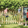 Playscapes Outdoor Wooden Movable Fence Divider Panel - Educational Equipment Supplies