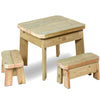 Playscapes Outdoor Wooden Primary Table & Bench Seat - Educational Equipment Supplies