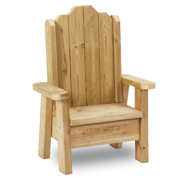 Playscapes Outdoor Wooden Storytelling Chair - Educational Equipment Supplies