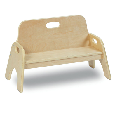 Playscapes Sturdy Wooden Bench - Educational Equipment Supplies