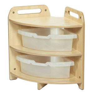 Playscapes Tall 90° Corner Unit 2 x Trays - Educational Equipment Supplies