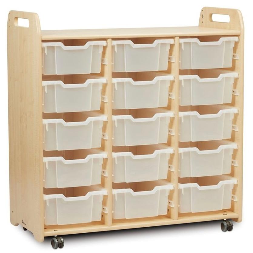 Millhouse Tray Unit - Ex-Large Triple Column | School Tray Storage ...