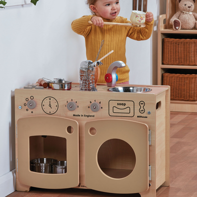 Plastic play kitchen sales