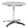 Plaza-Cafe Aluminum Bistro Round Table - Educational Equipment Supplies