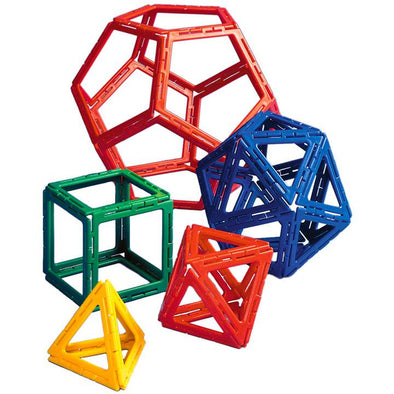 Polydron Frameworks Platonic Solids Set - Educational Equipment Supplies