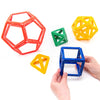 Polydron Frameworks Platonic Solids Set - Educational Equipment Supplies
