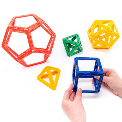 Polydron Frameworks Platonic Solids Set - Educational Equipment Supplies