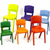 Postura + One Piece Classroom Chairs - H260mm - Ages 3-4 Years - Educational Equipment Supplies