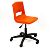 Postura + Task Chair Black Base + Castors - Educational Equipment Supplies