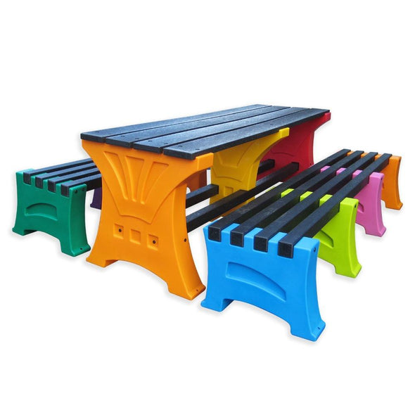 Premier 6 Person Table & Bench Set - Educational Equipment Supplies