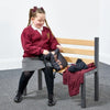 Premium Cloakroom - Single Seat 1500mm - Educational Equipment Supplies
