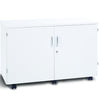Premium 18 Shallow Tray Unit - White Cupboard- Mobile & Static - Educational Equipment Supplies
