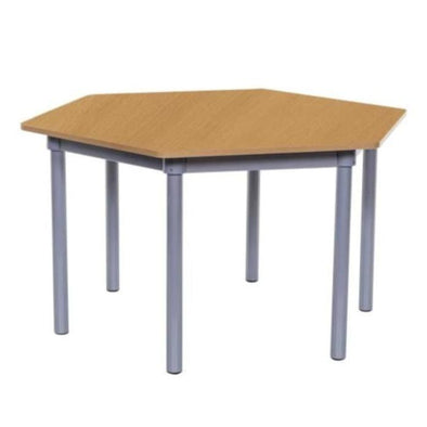 Premium Hexagon Classroom Table - Educational Equipment Supplies