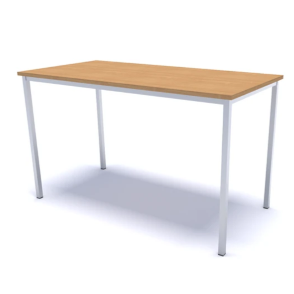 Premium Rectangular Classroom Table 1200 x 600mm - Educational Equipment Supplies
