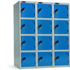 Probe Steel School Locker - Four Doors - Educational Equipment Supplies