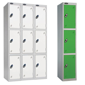 Probe Steel School Locker - Three Doors Probe Three Door Locker | Steel Lockers | www.ee-supplies.co.uk