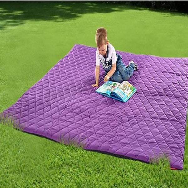 Indoor/outdoor Quilted Large Harlequin Square Mat