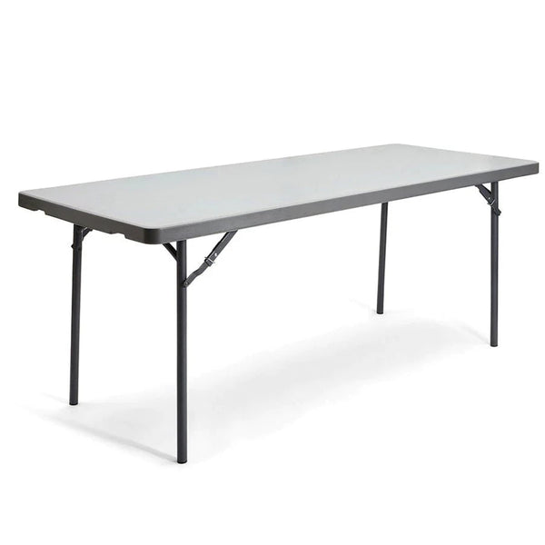 Zown - Rectangular Poly Folding Table - 6ft x 2ft 6in (L1830 x W760mm)