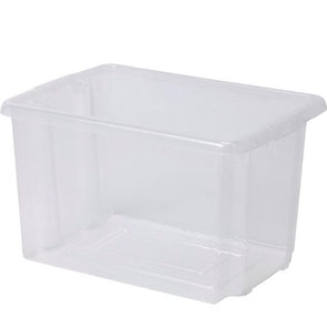 Plastic Clear Storage Tubs - W38.5 x D27 x H18.7 cm - Educational Equipment Supplies