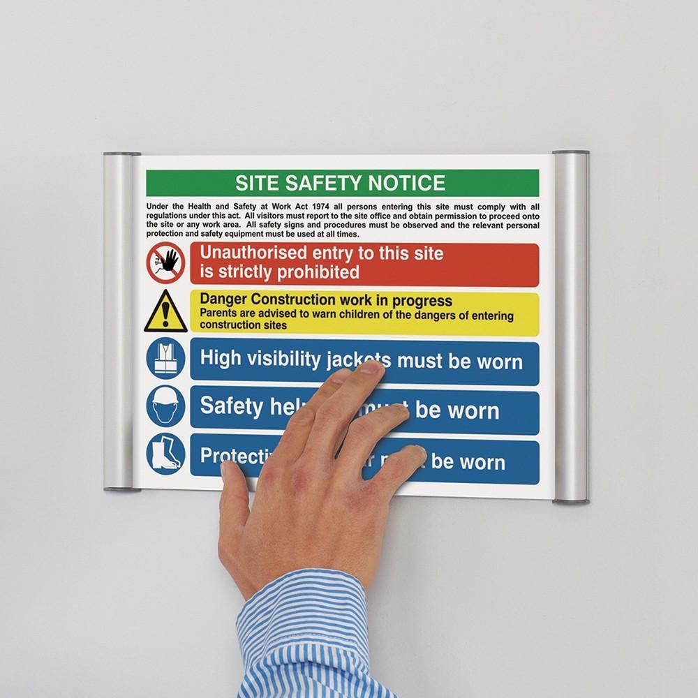 QuickSign Snap Fame Signage System | Educational Equipment Supplies