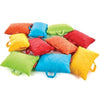 Indoor/Outdoor Quilted Bean Bag Small Rectangular Cushions x 10 - Educational Equipment Supplies