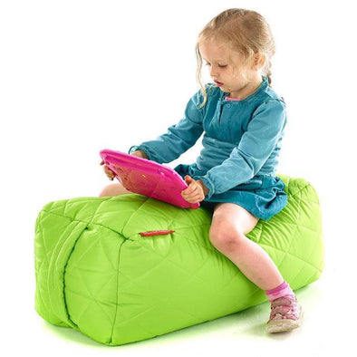 Indoor/Outdoor 2 Seated Bean Bag Quilted Bench x 6 - Educational Equipment Supplies