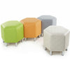 Childrens Quilted Hexagonal Breakout Seating - Educational Equipment Supplies