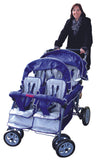 Rabo Baby Bus 4 Seat Stroller - Educational Equipment Supplies