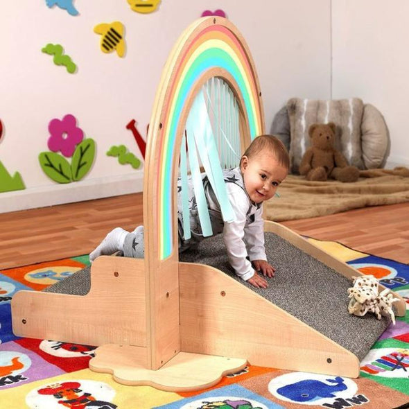 Playscapes Rainbow Crawl Through Arch - Educational Equipment Supplies