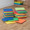 Rainbow™ Square Cushions Set of 32 - Educational Equipment Supplies