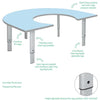 Start Right Rainbow - Height Adjustable Tables - With Speckled Grey Frames - Educational Equipment Supplies