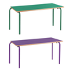Standard Rectangular Nursery Table -  With Matching Top & Colour Frames - Educational Equipment Supplies