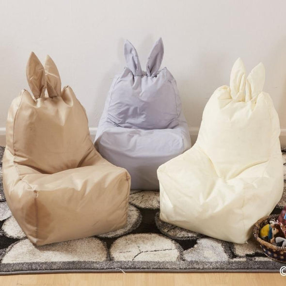 Reading Rabbit Bean Bag Chairs (3pk) - Educational Equipment Supplies