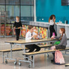 Rectangular Convertible Folding Dining Table & Bench Unit - 3 Benches In 1 - 2435 x 730mm Rectangular Convertible Folding Dining Table & Bench Unit - 3 Benches In 1 - 2435 x 730mm | www.ee-supplies.co.uk