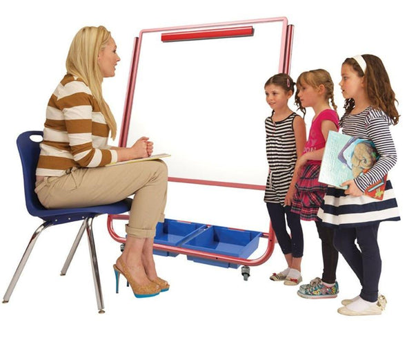 Little Rainbows Magnetic Display/Storage Easel - Educational Equipment Supplies