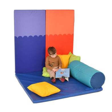 Nursery Soft Wall Pads - Multi Colour + Floor Mat + Cushions Nursery Soft Wall Pads - Multi Colour + Floor Mat | Nursery Furniture | www.ee-supplies.co.uk