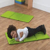 Nursery Folding Sleep & Rest- Snooze Mat x 10 - Lime - Educational Equipment Supplies