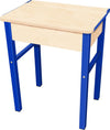 Retromod Traditional Single Wooden School Desk - 640mm - Educational Equipment Supplies