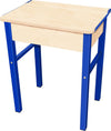 Retromod Traditional Single Wooden School Desk - 710mm - Educational Equipment Supplies