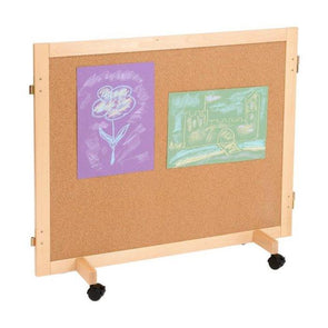 Room Divider (Chalkboard/Cork) - Educational Equipment Supplies