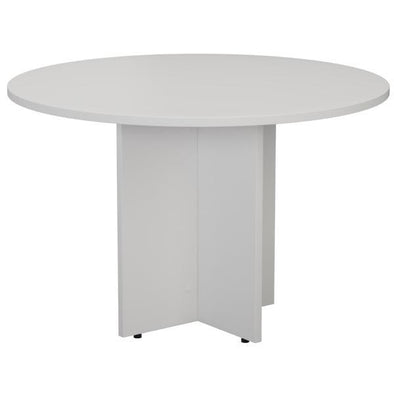 Round Meeting Table - White - Educational Equipment Supplies