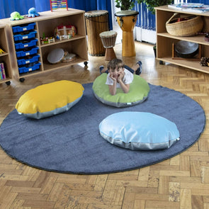 Round Sag Bag - Multi Colour x 3 Round Sag Bag - Multi Colour | Soft  Floor Cushions | www.ee-supplies.co.uk