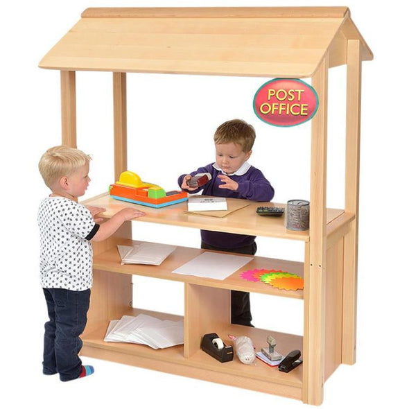 RS Role-Play Shop Canopy With Open Bookcase - Educational Equipment Supplies